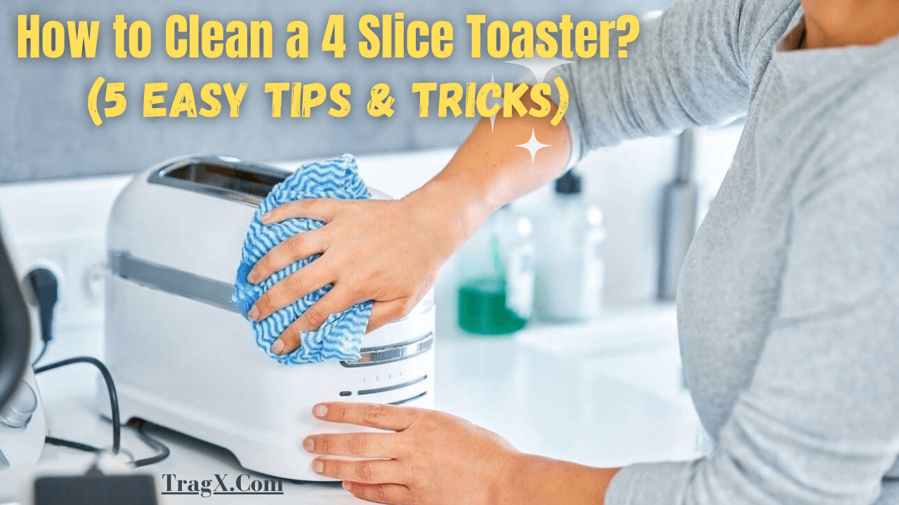 how to clean a new toaster