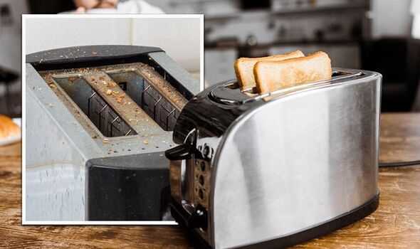 How to clean a toaster inside