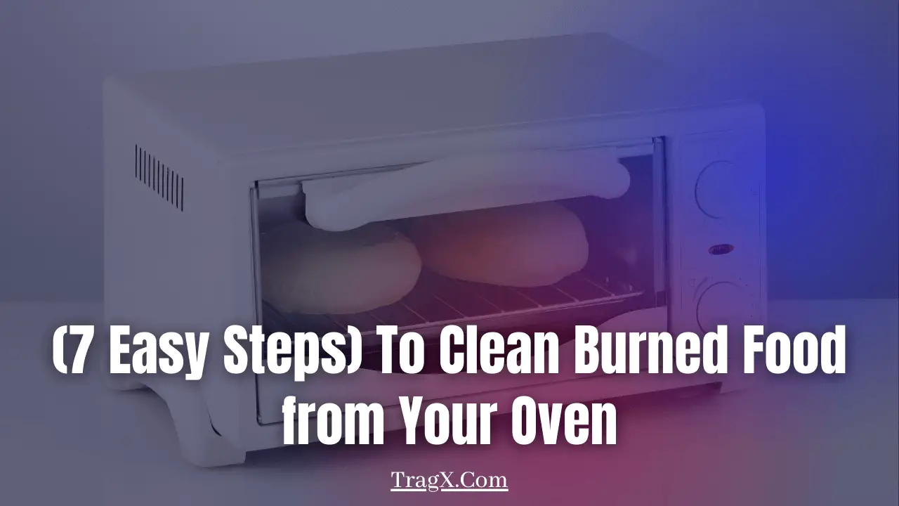 How to clean burnt food from oven bottom